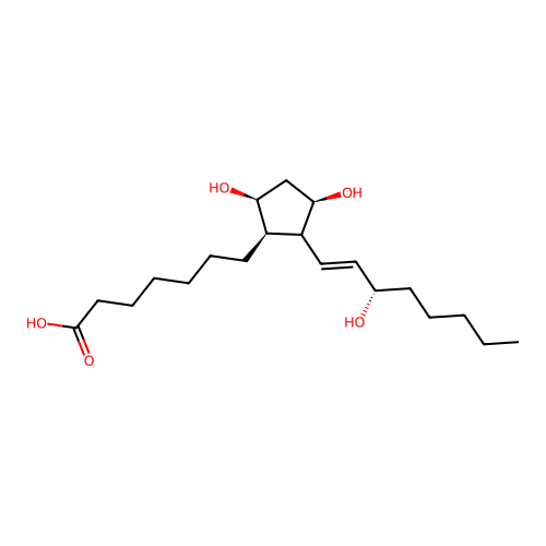 15-keto PGF1alpha structure