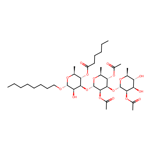 Mezzettiaside 8 structure