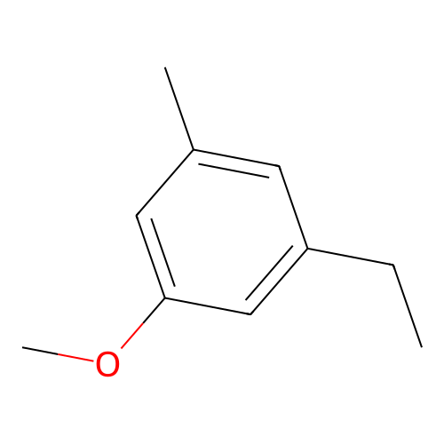 Anisole, 3-ethyl-5-methyl structure