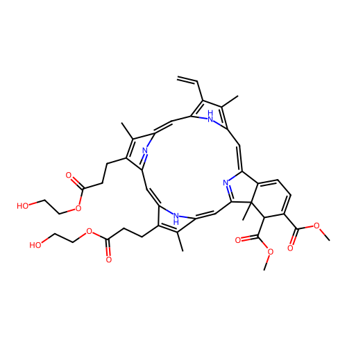 Lemuteporfin structure