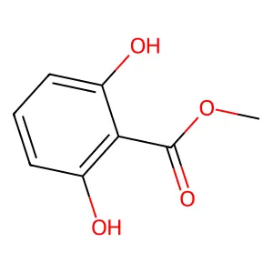 Methyl 2,6-dihydroxybenzoate structure