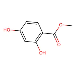 Methyl 2,4-Dihydroxybenzoate structure