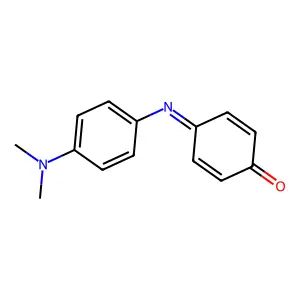 4-((4-(Dimethylamino)phenyl)imino)-2,5-cyclohexadien-1-one structure