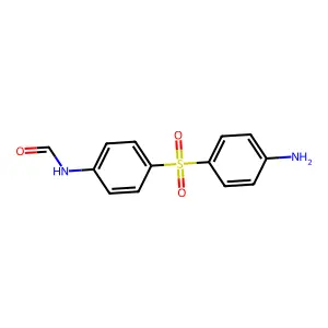 N-[4-[(4-Aminophenyl)sulfonyl]phenyl]formamide structure