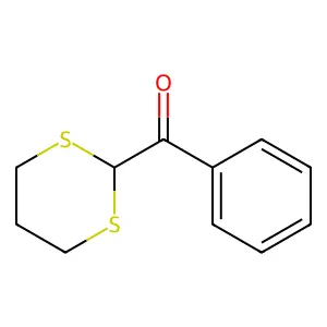 2-Benzoyl-1,3-dithiane structure