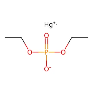 二乙基磷酸亚汞 structure