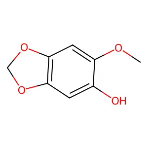 6-Methoxybenzo[d][1,3]dioxol-5-ol structure