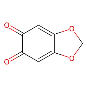 1,3-Benzodioxole-5,6-dione structure