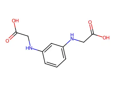 m-Phenylendiglycin structure