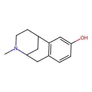 2,6-Methano-3-benzazocin-8-ol, 1,2,3,4,5,6-hexahydro-3-methyl- structure