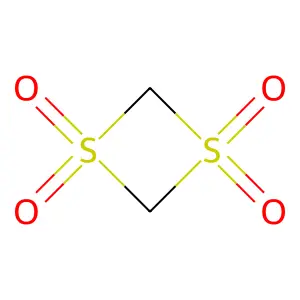1,3-二硫杂环丁烷-1,1,3,3-四氧化物 structure