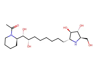 Broussonetine I structure