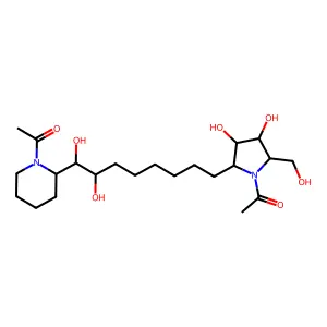 Broussonetine J structure