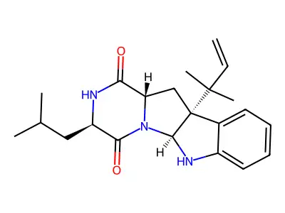 Brevicompanine B structure