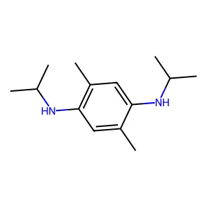 2,5-dimethyl-1-N,4-N-di(propan-2-yl)benzene-1,4-diamine structure