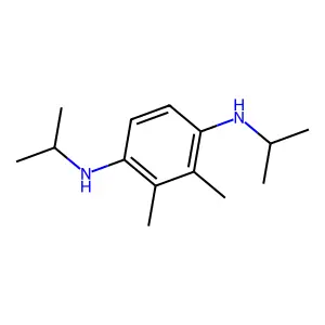 2,3-dimethyl-1-N,4-N-di(propan-2-yl)benzene-1,4-diamine structure