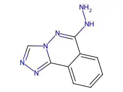 6-Hydrazino[1,2,4]triazolo[3,4-a]phthalazine structure