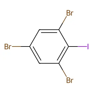 1-Iodo-2,4,6-tribromobenzene structure