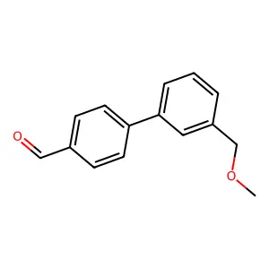 3'-(Methoxymethyl)[1,1'-biphenyl]-4-carboxaldehyde structure