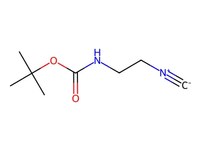 tert-butyl N-(2-isocyanoethyl)carbamate structure