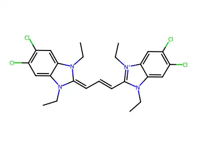 5,6-Dichloro-2-[(1E)-3-(5,6-dichloro-1,3-diethyl-1,3-dihydro structure