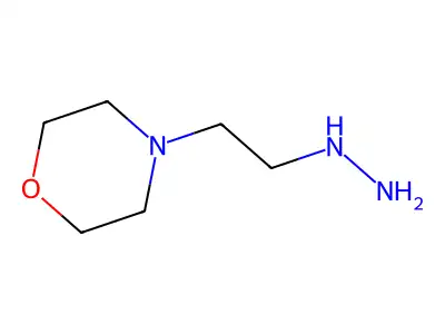 4-(2-Hydrazinylethyl)morpholine structure