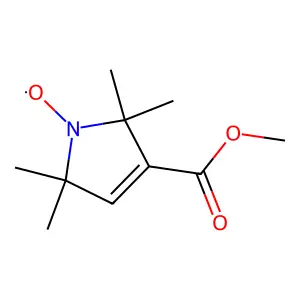 3-Methoxycarbonyl-2,2,5,5-tetramethyl-3-pyrrolidin-1-oxyl structure