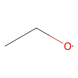Ethoxy radical structure
