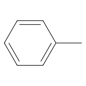 Toluene-d7 structure