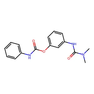 [3-(dimethylcarbamoylamino)phenyl] N-phenylcarbamate structure