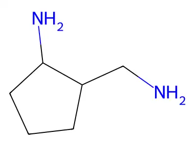 2-氨基环戊烷甲胺 structure