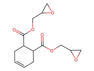 4-环己烯-1,2-二甲酸二缩水甘油酯 structure