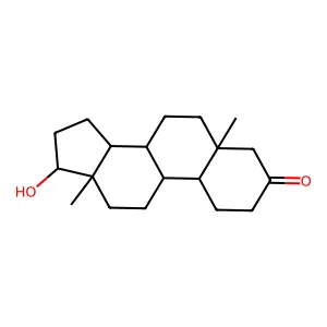 17-Hydroxy-5-methylestran-3-one structure