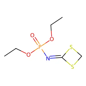 丁环硫磷 structure