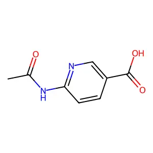 6-(Acetylamino)nicotinic acid structure