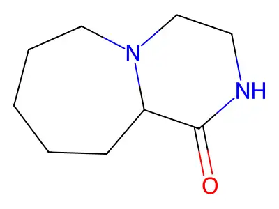 Octahydro-pyrazino[1,2-a]azepin-1-one structure