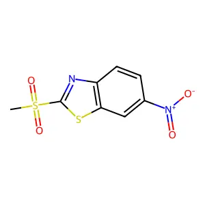 2-Methylsulfonyl-6-nitrobenzothiazole structure