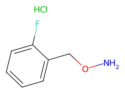 (2-Fluorophenyl)methoxyazanium;chloride structure