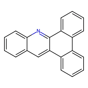 Dibenz(a,c)acridine structure