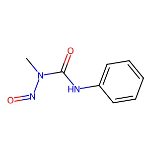 N-methyl-N-nitroso-N'-phenylurea structure