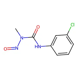 Urea, 3-(m-chlorophenyl)-1-methyl-1-nitroso- structure