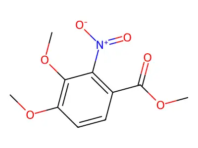 Methyl 3,4-dimethoxy-2-nitrobenzoate structure