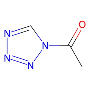 1-Acetyl-1H-tetrazole structure