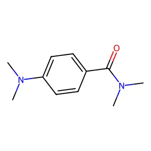 4-二甲氨基-N,N-二甲基苯甲酰胺 structure