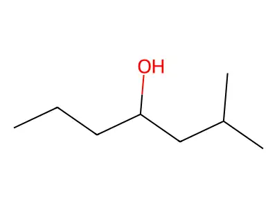 2-Methyl-4-heptanol structure