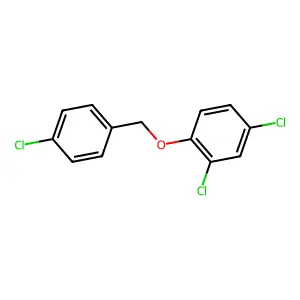 4-氯苄基2,4-二氯苯基醚 structure