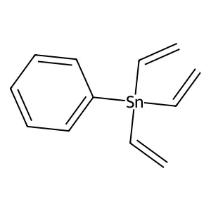 Phenyl(trivinyl)stannane structure