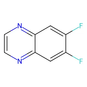 6,7-Difluoroquinoxaline structure