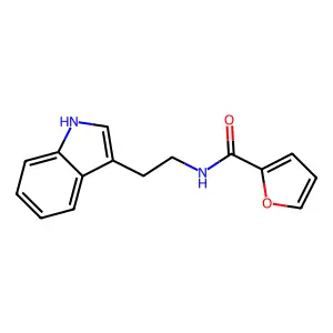 N-[2-(1H-吲哚-3-基)乙基]呋喃-2-甲酰胺 structure