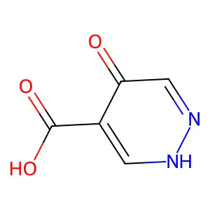 5-Hydroxypyridazine-4-carboxylic acid structure